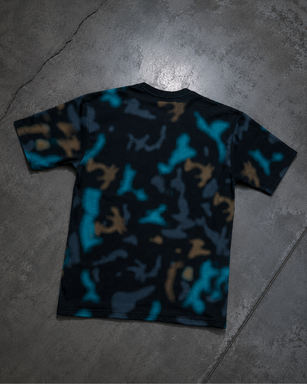 Velzeen Sick black drop shoulder T-shirt with statement graphic print
